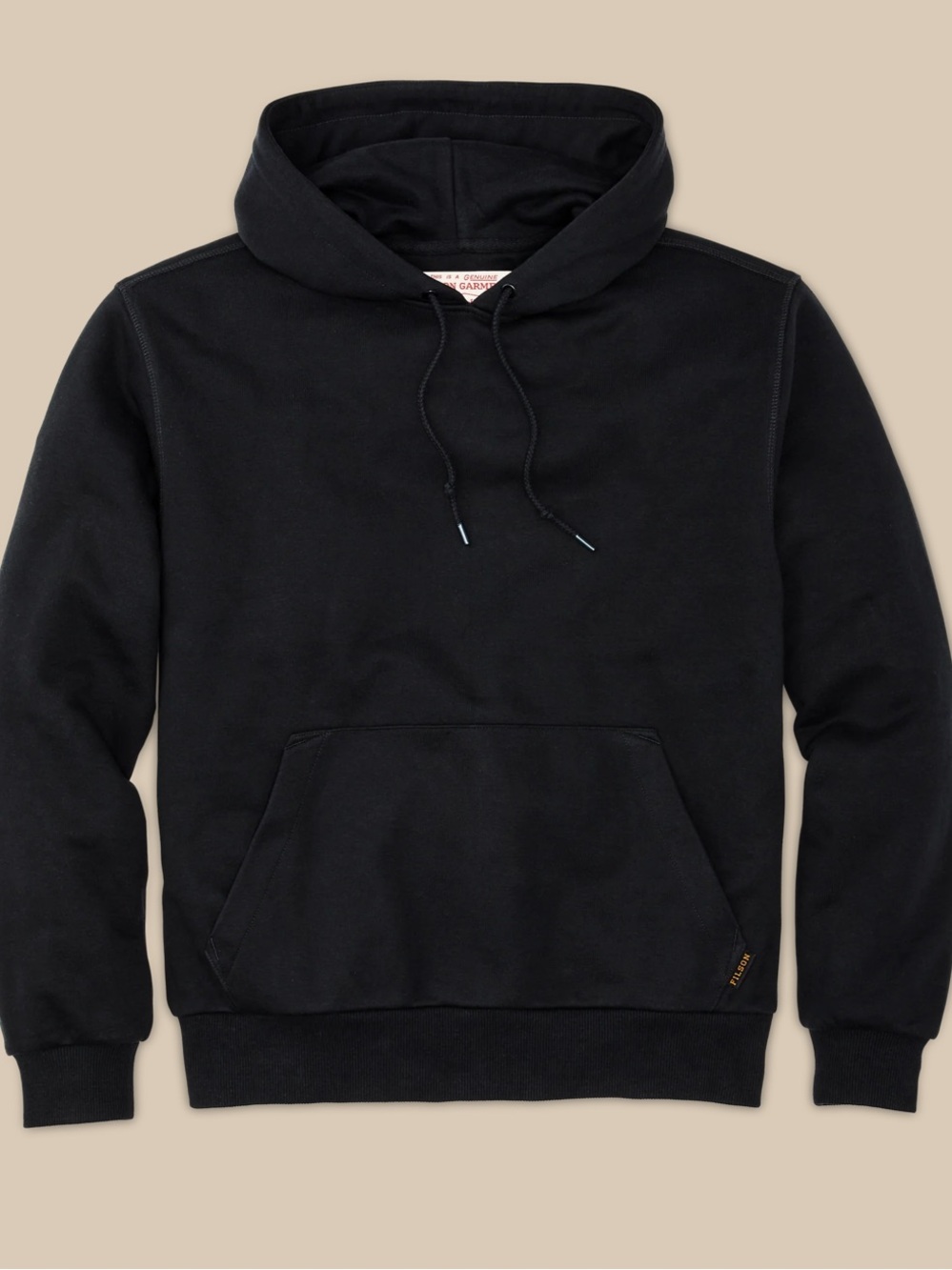 Filson Prospector Hoodie - Black